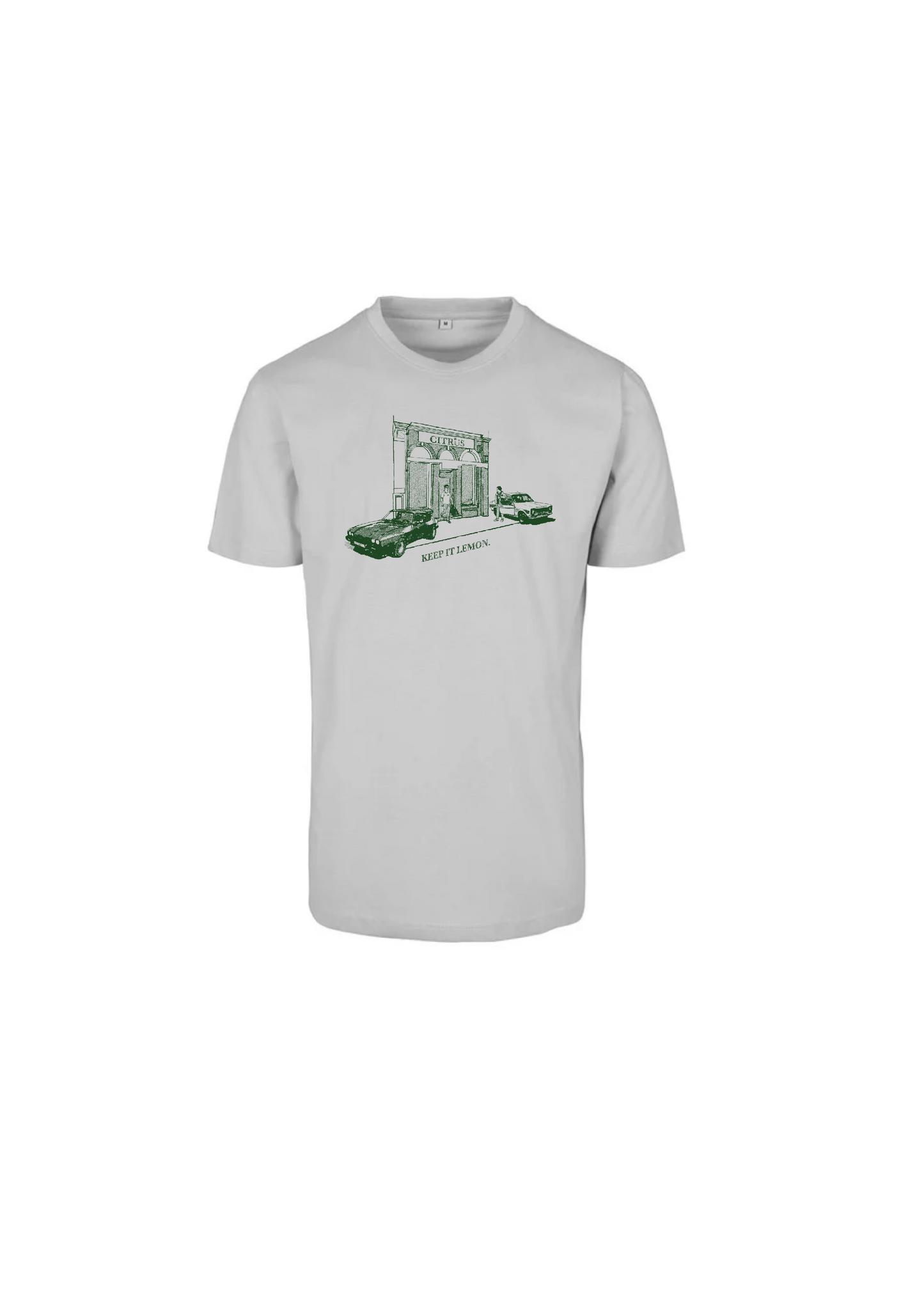 Drive Citrus Tee Gray