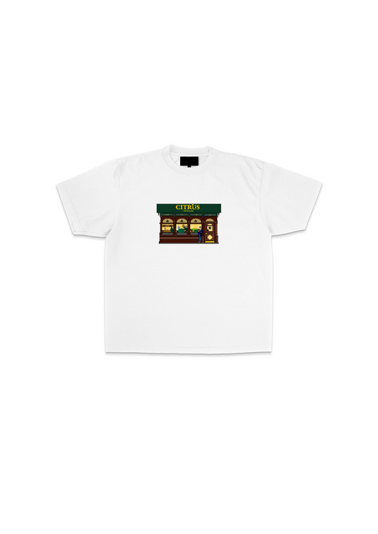 Clubhouse Citrus Tee White