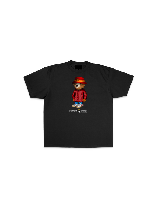 Manchester Red Awayday Citrus Tee Black