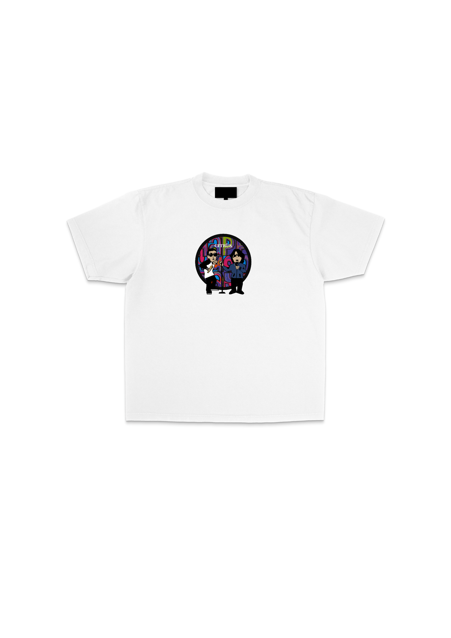 Happy Mondays Citrus Tee White