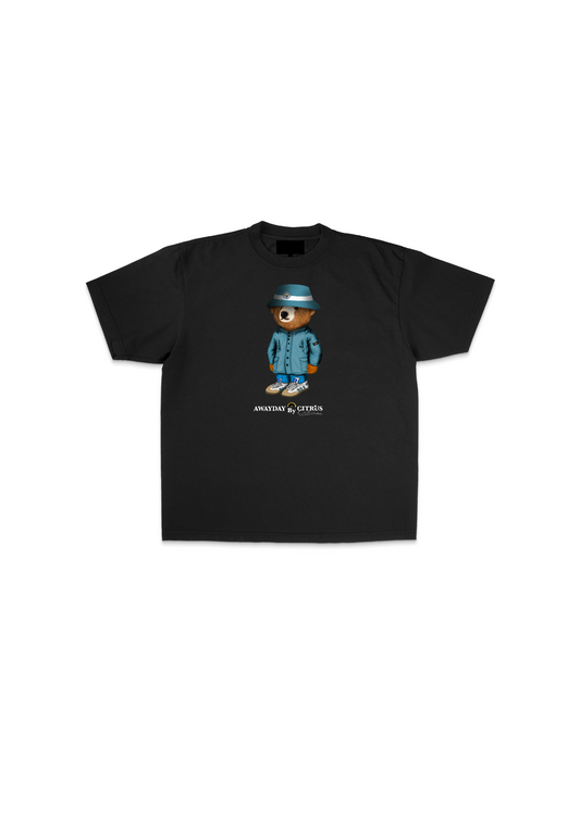 Manchester Blue Awayday Citrus Tee Black