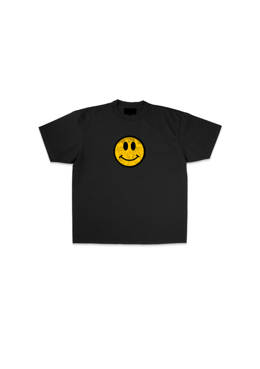 Acid House Citrus Tee Black