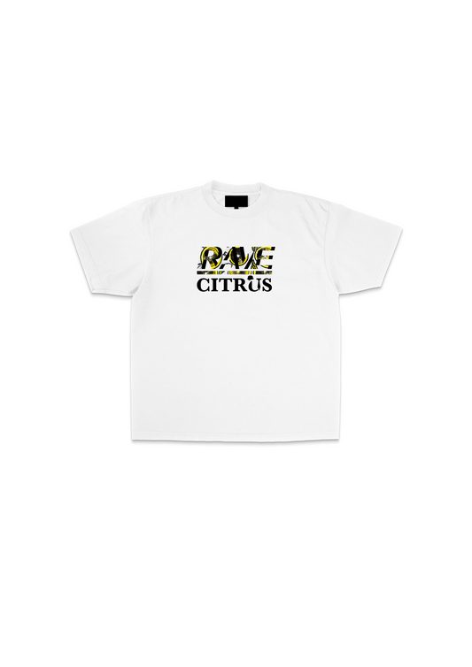 Rave Citrus Tee White