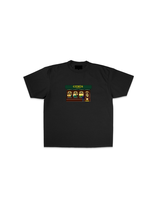 Clubhouse Citrus Tee Black