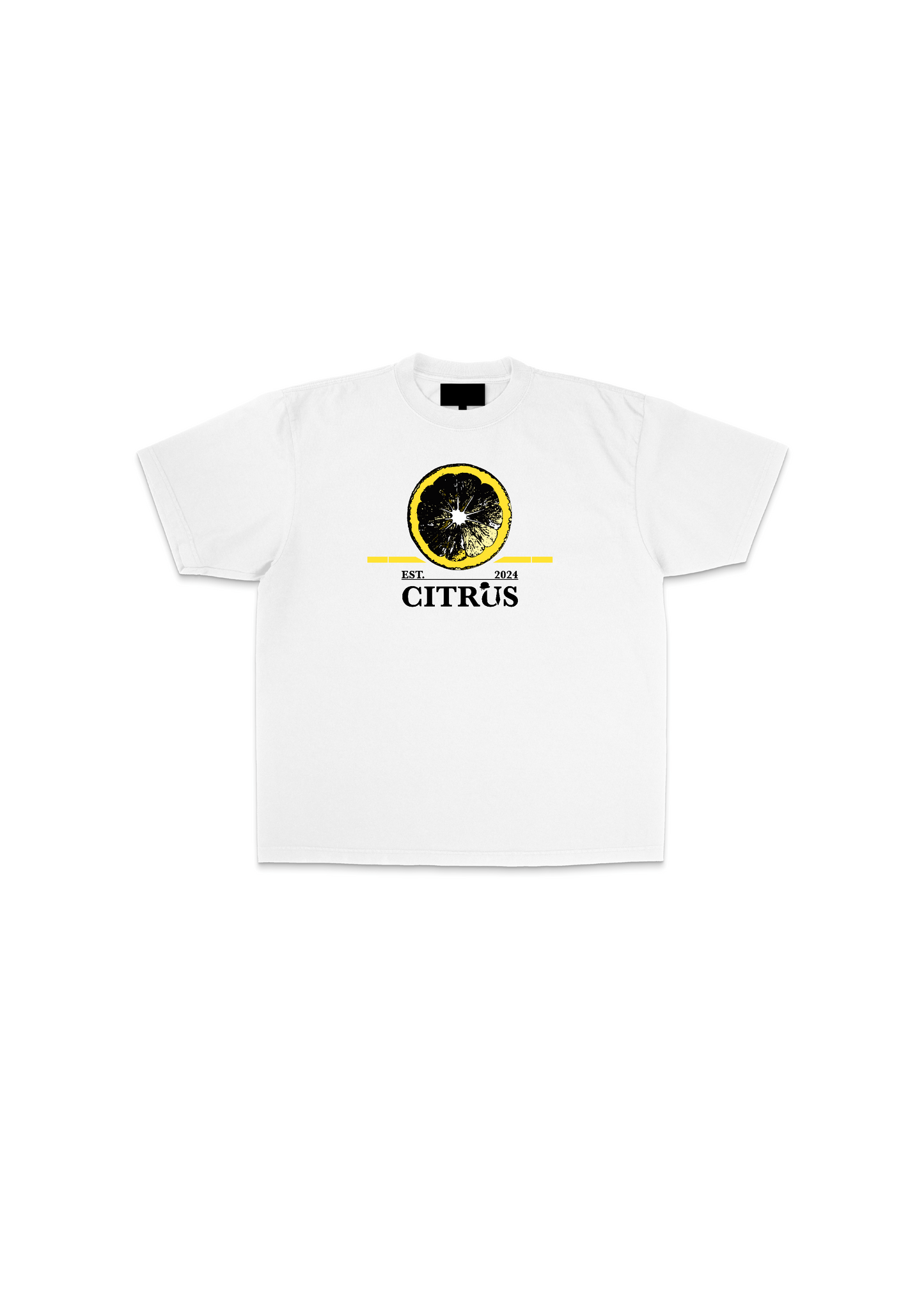 Classic Citrus Tee White